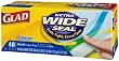 Glad Freezer Zipper Quart Bags, 40-Count Packages (Pack of 9)