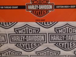 Harley Davidson Motorcycle Sheet Sets Twin Size Sheets Bedding