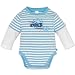 striped car bodysuit(tinted 6-9mos)