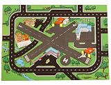 Combo Airport  Highway Playmat 39 X 29 Inches  A Fun Addition For The Bedroom Playroom Nursery Or Class Room