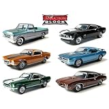 Set of 6 Barrett Jackson Auction Block 1 64 Series 9 by Collectable Diecast