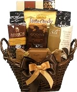 Delight Expressions&trade; Chocolate and Coffee Lovers Gourmet Food Gift Basket - A Great Gift Idea!