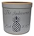 2 Gallon Personalized Stoneware Crock - Pineapple