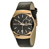 Skagen Men's 983XLRLDB Black Label Rose-...