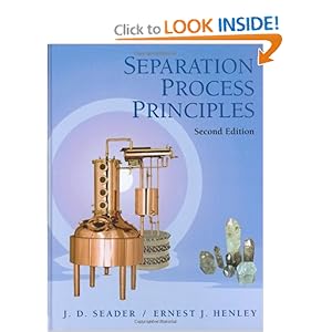 Separation Process Principles  - J. D. Seader 