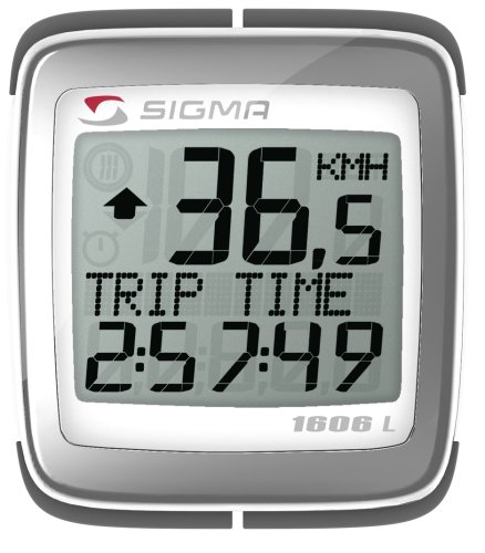 SIGMA BC1606L 16-Function Topline Wired Bicycle Speedometer