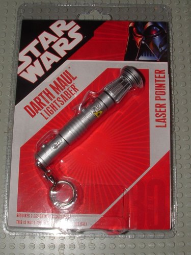 Star Wars Master Replicas Darth Maul Lightsaber Laser Pointer