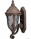 IMAGE OF Maxim Lighting 40204WGET Whitter Vx 1-light Outdoor Wall Lantern, Earth Tone Finish With Water Glass