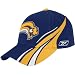 Reebok Buffalo Sabres Navy Blue Colorblock Adjustable Hat