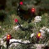 120x MICRO LED RED fairy lights, 8.3m, Christmas Festive - 3631-550 - made by Konstsmide
