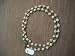 Tulsi Mala with Silver Caps Basil Japa Mala (54) Beads Meditation Yoga