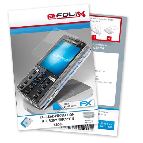 FoliX FX-Clear Displayschutzfolie f&uuml;r Sony Ericsson K850i Preisvergleich