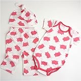 ボディスーツ ブタ ピンク 部屋着