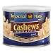 IMPERIAL NUTS CASHEWS HALVES AND PIECES SALTED 5 OZ