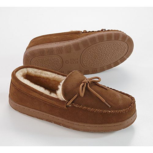 Lamo Men's Merino Moccasin Slippers