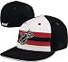 Miami Heat Striped Front Flat Brim Flex Hat
