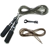 Buddy Lee's Aero Speed Hyperformance Jump Rope with EXTRA Replacement Cord by