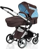 Hauck Manhattan Buggy Pushchair (Brown / Blue)