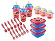 Zak Designs Cars 21-piece Set