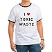 CafePress - I Love Toxic Waste - Ringer T