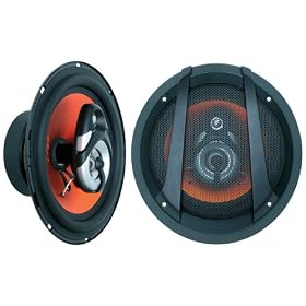 Juice JS63 6.5" (16.5cm) 3 way 180W speakers IMPP Cone