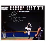 【直筆サイングッズ】 【ウバルド　ヒメネス】 直筆サインフォト 8x10サイズ 【1st No Hitter 4.17.10】インスクリプション入り / Ubaldo Jimenez★5/14入荷！ Jimenez