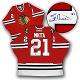 Stan Mikita Chicago Black Hawks Autographed/Hand Signed Hockey Jersey