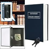 Gambler's Hard Cover Book Metal Diversion Safe