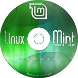 Linux Mint 13 DVD [32-bit versions] with both MATE and Cinnamon