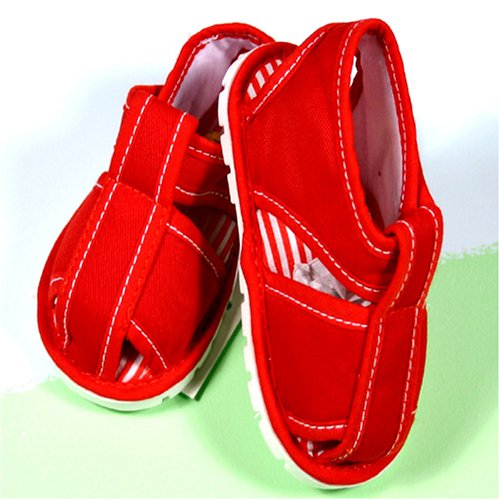 Hot Red Baby Sandals