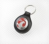 Richbrook Vauxhall Real Leather car Key Fob/Keyring