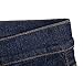 Bienzoe Girl's Denim High Waist Rolled Hem Stretchy Navy Jeans Shorts