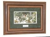 THE FOREST HAS EYES by Bev Doolittle Matted & Framed Art Print