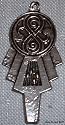 Doctor Who New Series Antique Silver Metal TARDIS KEY