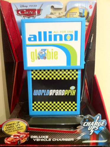 Disney / Pixar CARS 2 Movie 155 Exclusive Charge Ups Deluxe Vehicle Charger