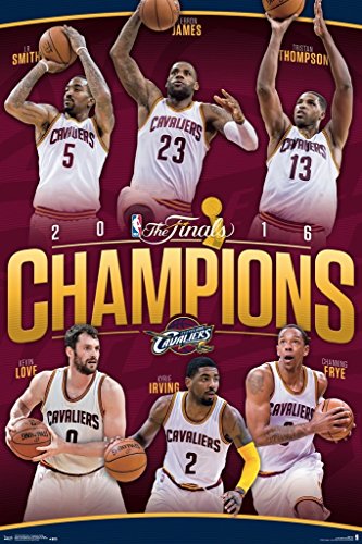 2016 NBA Finals- Champions Rollcall Poster 24 x 36in