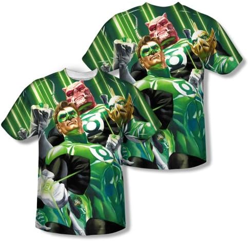 Green Lantern DC Comics Green Corps Power of the Ring Adult 2-Sided Print Shirt