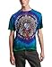Liquid Blue Men's Grateful Dead Celtic Mandala Tie Dye T-Shirt