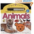 Wipe Clean Animals (Wipe Clean Learning Books) by Roger Priddy