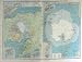 HARMSWORTH MAP 1906 SOUTH POLAR REGIONS FRANZ JOSEPH