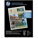 HP Laser Glossy Brochure Paper 100 Sheets 8.5 x 11 inch 200 Gram-Q6608A
