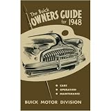 1948 BUICK ROADMASTER SPECIAL SUPER Owners Manual by General Motors