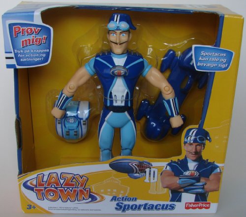 Lazy Town Sportacus Action Figure (Import)