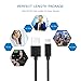 USB Type C Cable, CHOETECH 6Pack [1.6ft1+3.3ft4+6.6ft1] Durable USB C to USB A (Type C to Type A) Cable for OnePlus 3, LG G5, HTC 10, new MacBook and More