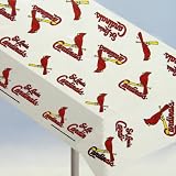 St Louis Cardinals Plastic Tablecloth