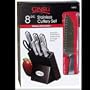 Ginsu Stainless 8 pc Traditional Block Set