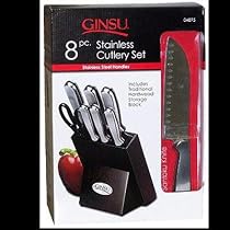 Ginsu Stainless Steel Traditional 8-pc. Knife Set