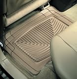 Weathertech Classic Premium Rubber Floor Mats - Tan, 2nd Row Only 1987 - 2008 Jeep Wrangler (Fit Notes: Rear mat may need to be customized to fit )