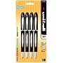 Uni-ball Jet Stream Stick Black Roller Ball 4 Pack
