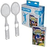 Sega Super Star Tennis and 2 Wii Rackets